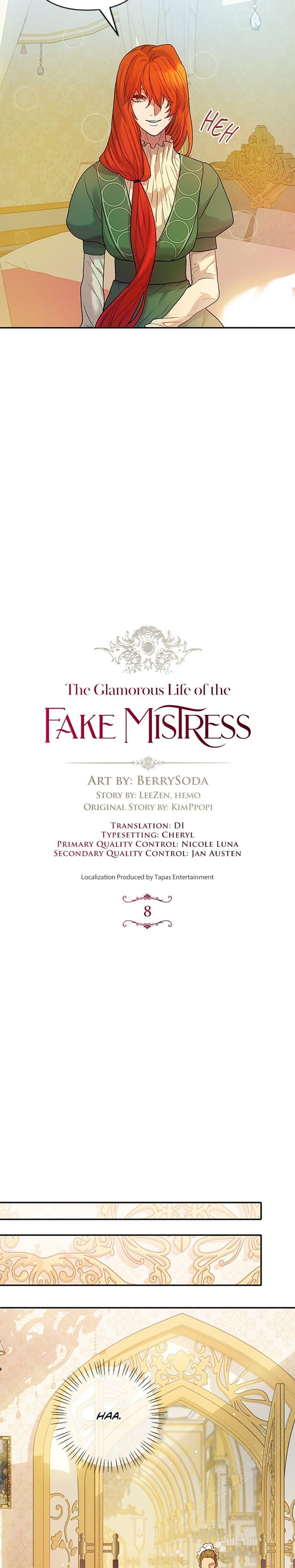 The Glamorous Life of the Fake Mistress Uncensored, chapter 8, page 9 of 29