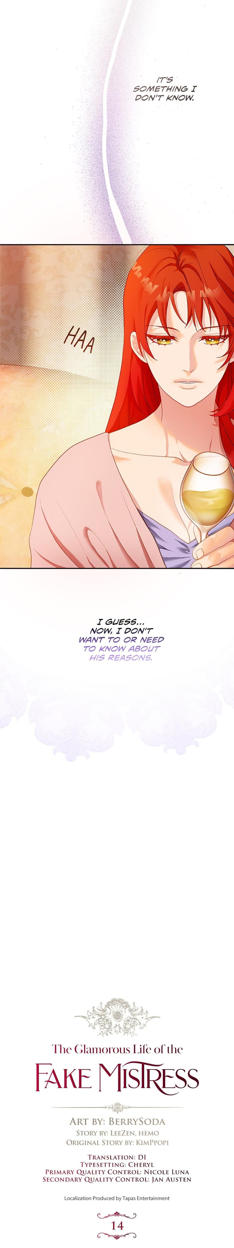 The Glamorous Life of the Fake Mistress Uncensored, chapter 14, page 11 of 32