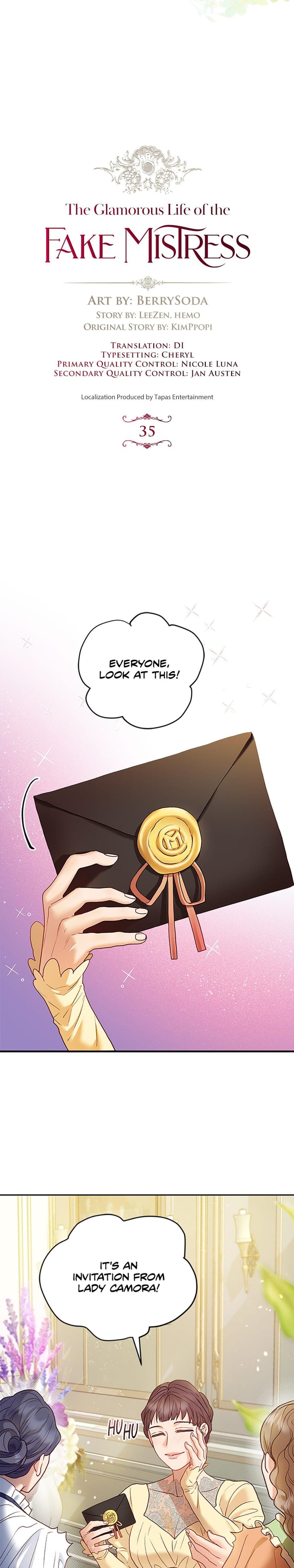 The Glamorous Life of the Fake Mistress Uncensored, chapter 35, page 8 of 30