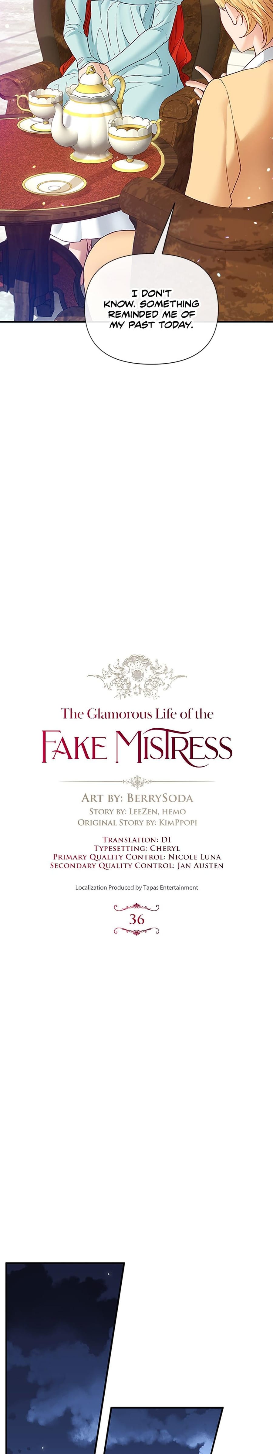 The Glamorous Life of the Fake Mistress Uncensored, chapter 36, page 12 of 28