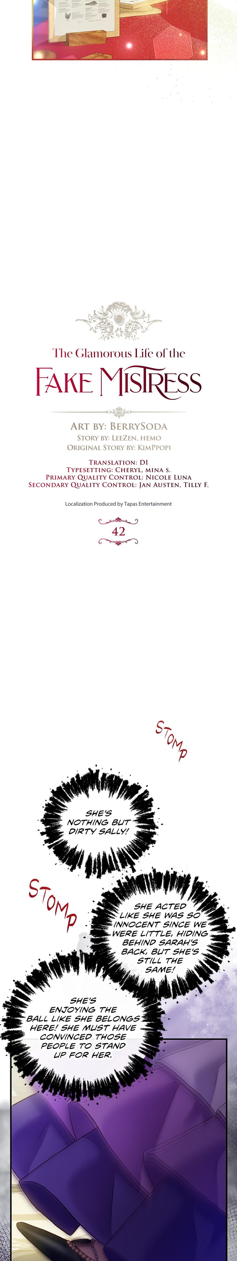 The Glamorous Life of the Fake Mistress Uncensored, chapter 42, page 10 of 27
