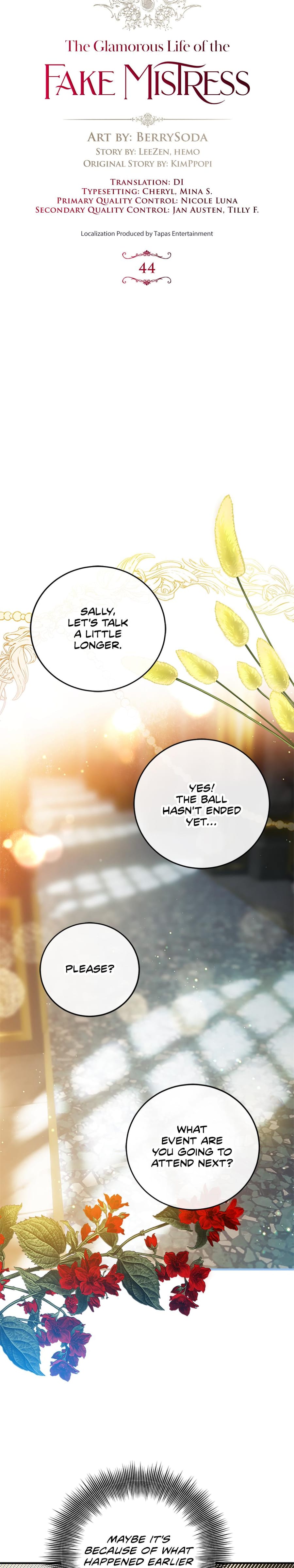The Glamorous Life of the Fake Mistress Uncensored, chapter 44, page 15 of 34