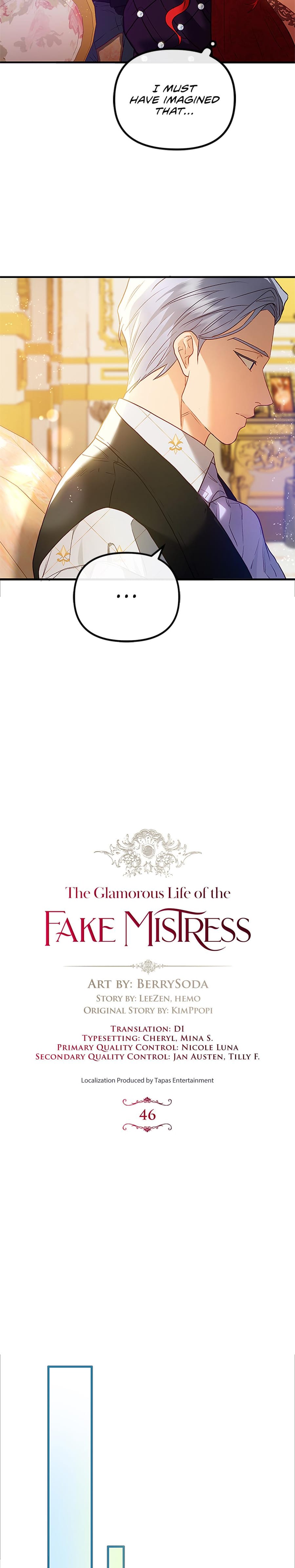 The Glamorous Life of the Fake Mistress Uncensored, chapter 46, page 21 of 33