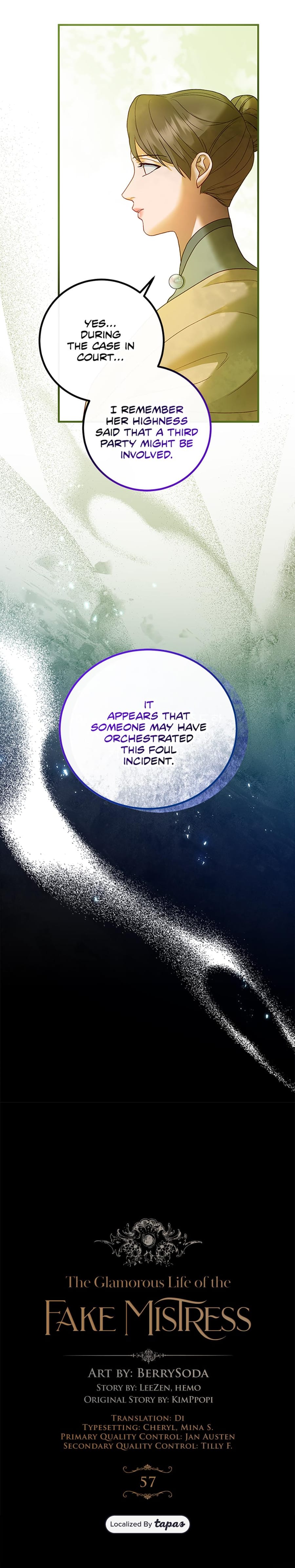 The Glamorous Life of the Fake Mistress Uncensored, chapter 57, page 8 of 36
