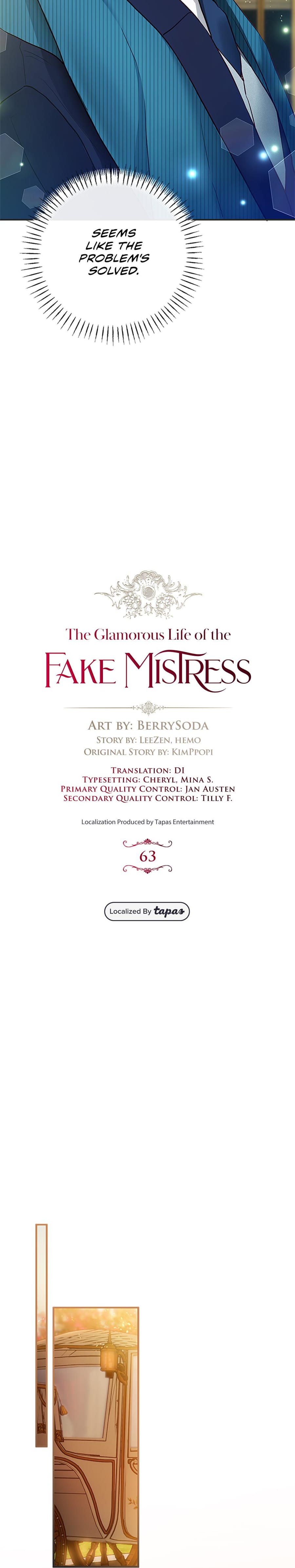 The Glamorous Life of the Fake Mistress Uncensored, chapter 63, page 8 of 35