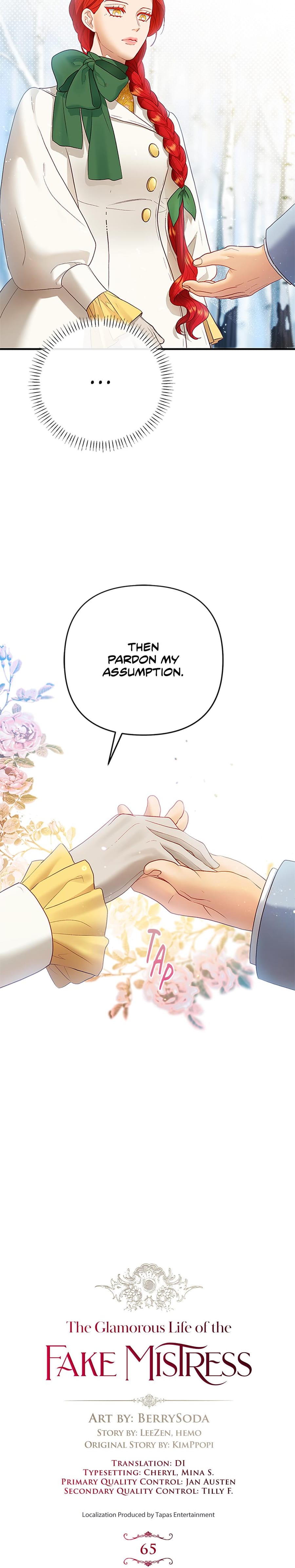 The Glamorous Life of the Fake Mistress Uncensored, chapter 65, page 9 of 30