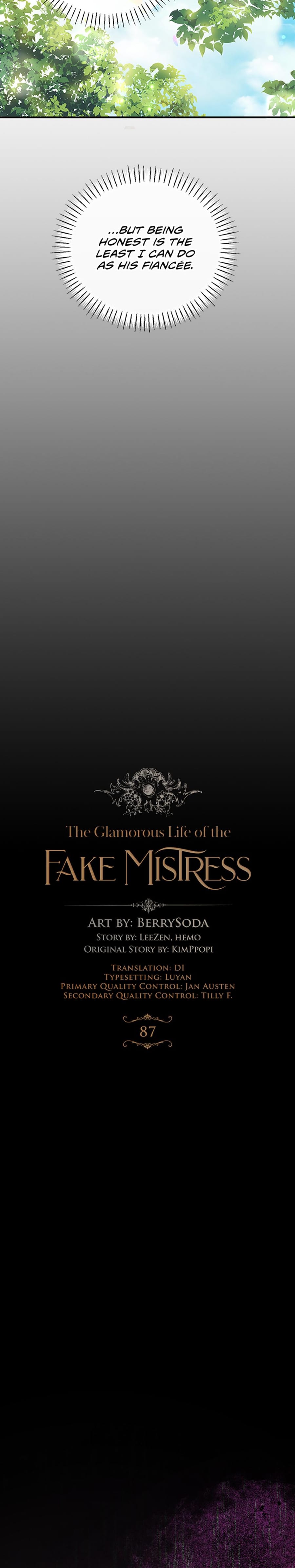 The Glamorous Life of the Fake Mistress Uncensored, chapter 87, page 16 of 28