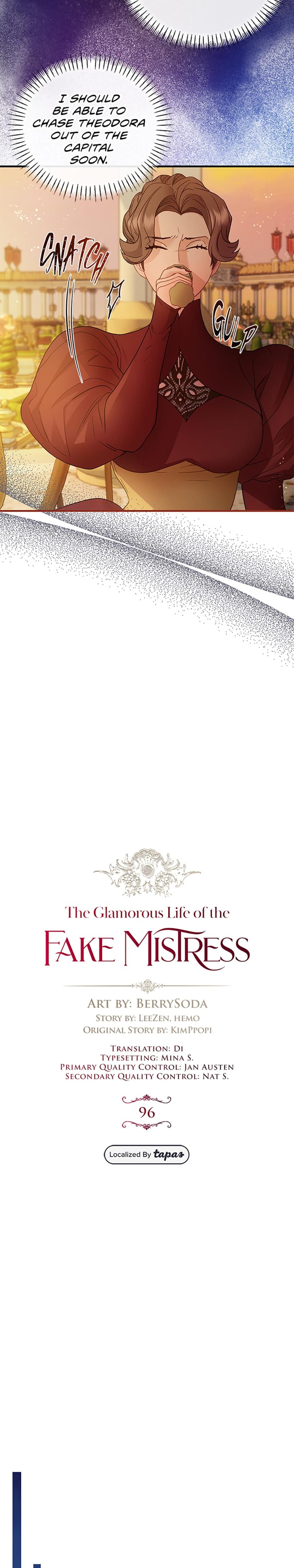 The Glamorous Life of the Fake Mistress Uncensored, chapter 96, page 9 of 28