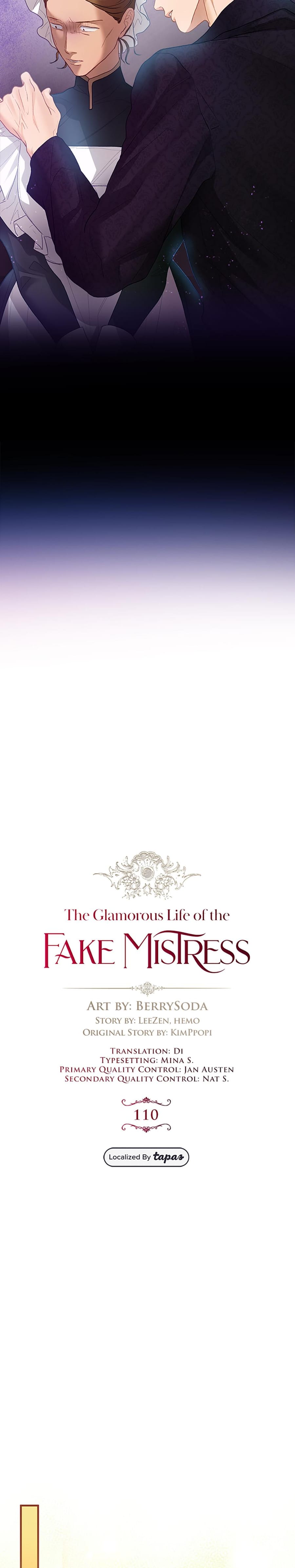 The Glamorous Life of the Fake Mistress Uncensored, chapter 110, page 7 of 37