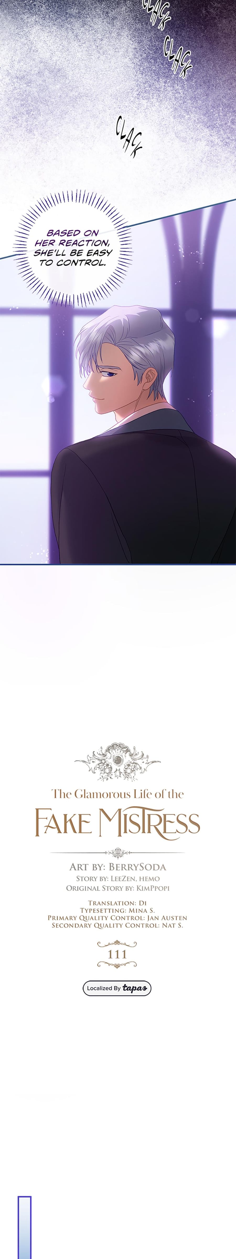 The Glamorous Life of the Fake Mistress Uncensored, chapter 111, page 7 of 35