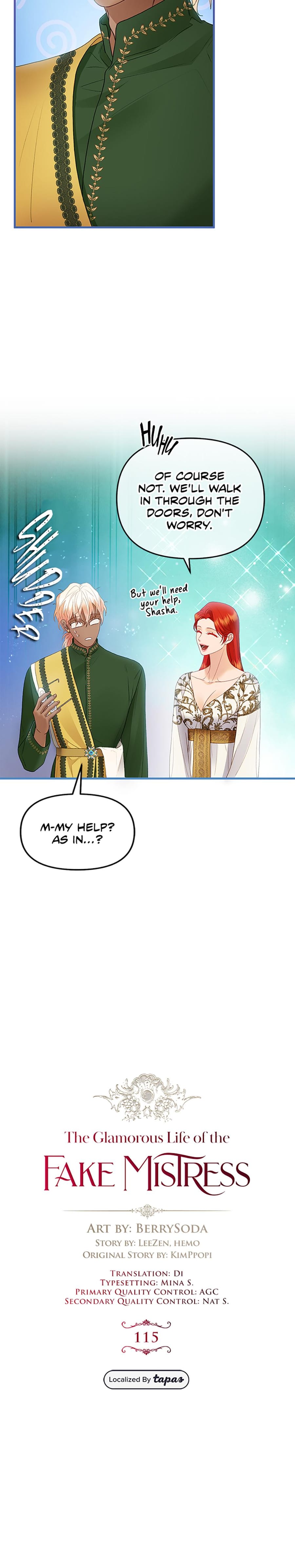The Glamorous Life of the Fake Mistress Uncensored, chapter 115, page 17 of 39