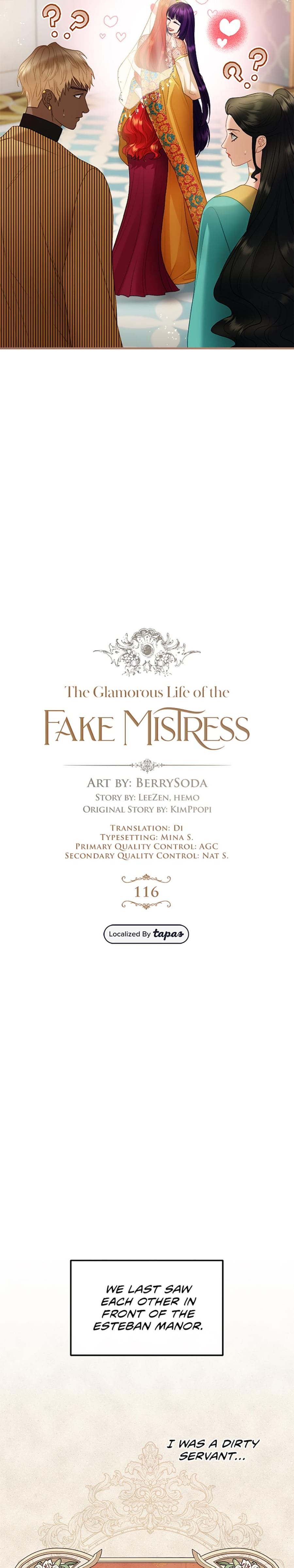 The Glamorous Life of the Fake Mistress Uncensored, chapter 116, page 5 of 36
