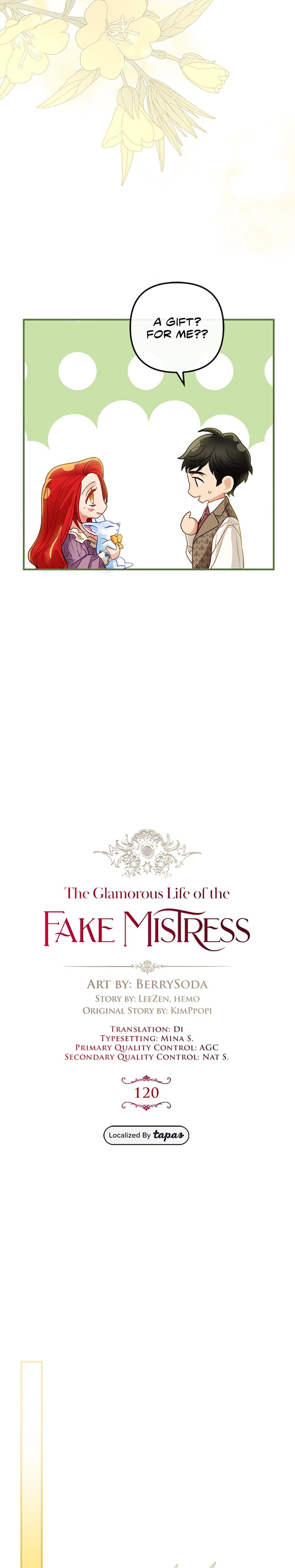 The Glamorous Life of the Fake Mistress Uncensored, chapter 120, page 10 of 40