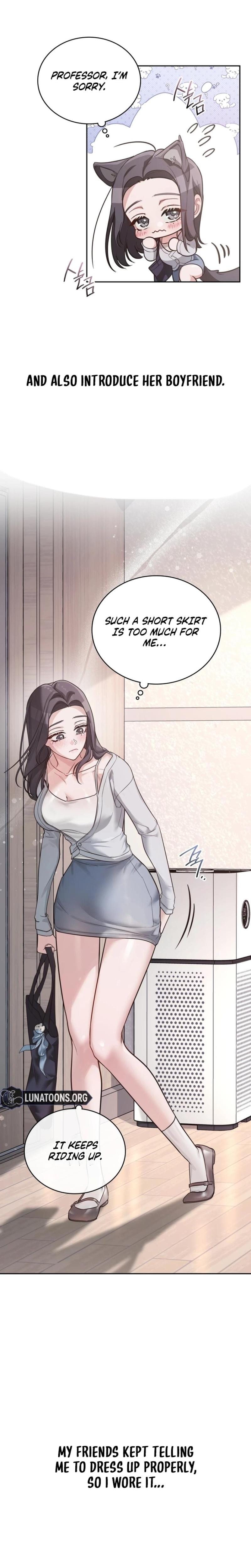 A Female College Student Who Provides Services Uncensored, chapter 1, page 7 of 33
