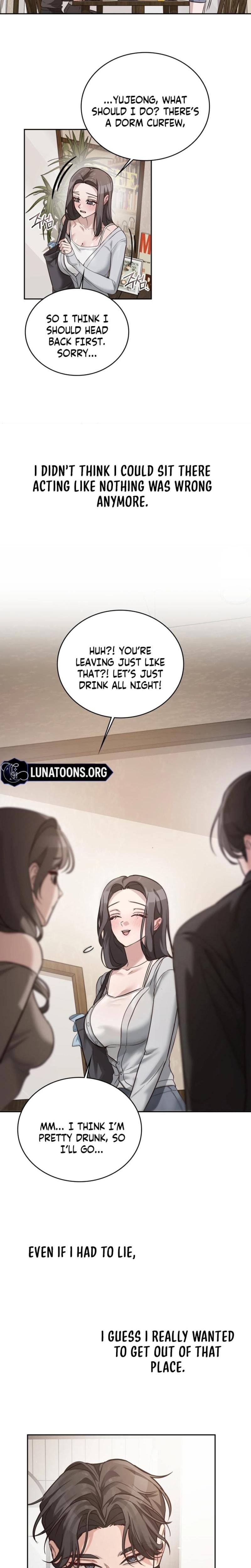 A Female College Student Who Provides Services Uncensored, chapter 2, page 18 of 23
