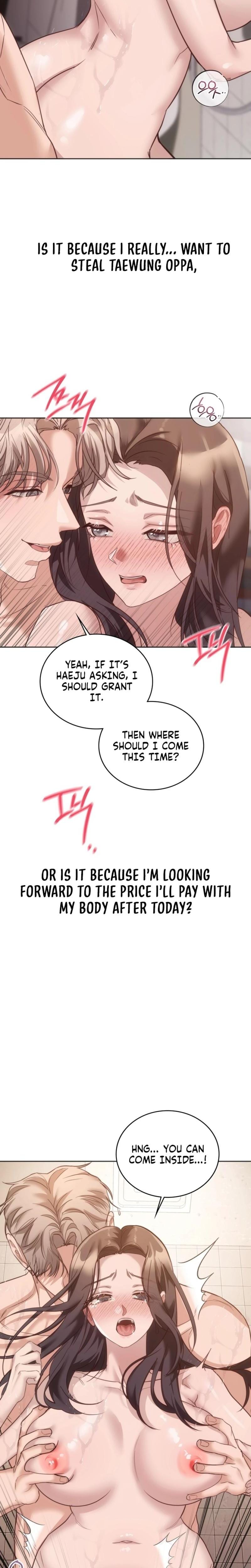 A Female College Student Who Provides Services Uncensored, chapter 13, page 17 of 19
