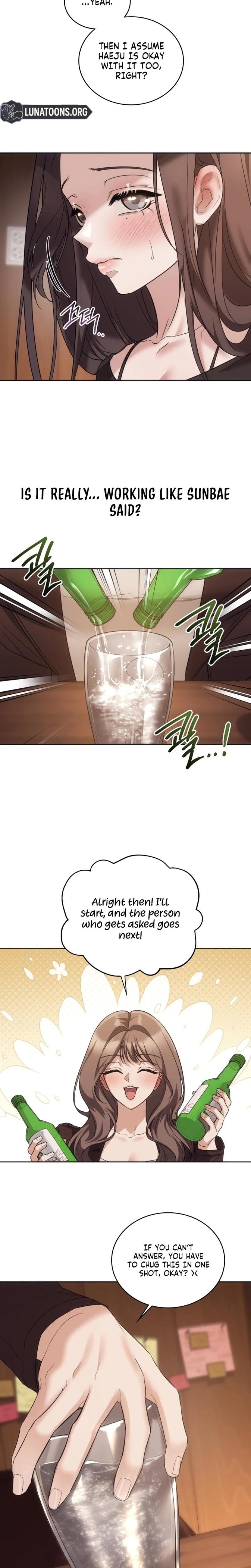A Female College Student Who Provides Services Uncensored, chapter 14, page 18 of 23