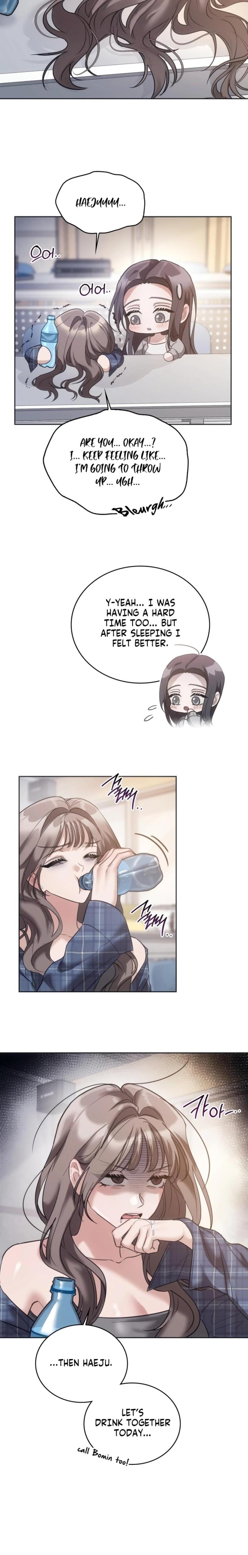 A Female College Student Who Provides Services Uncensored, chapter 17, page 13 of 18