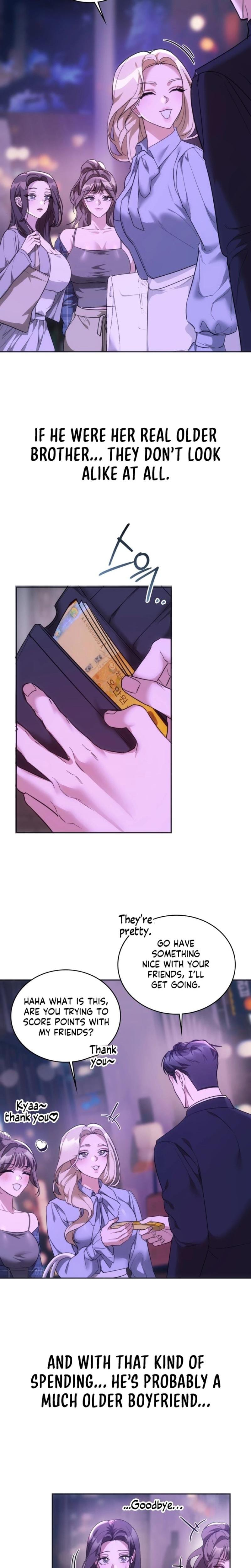 A Female College Student Who Provides Services Uncensored, chapter 18, page 7 of 21