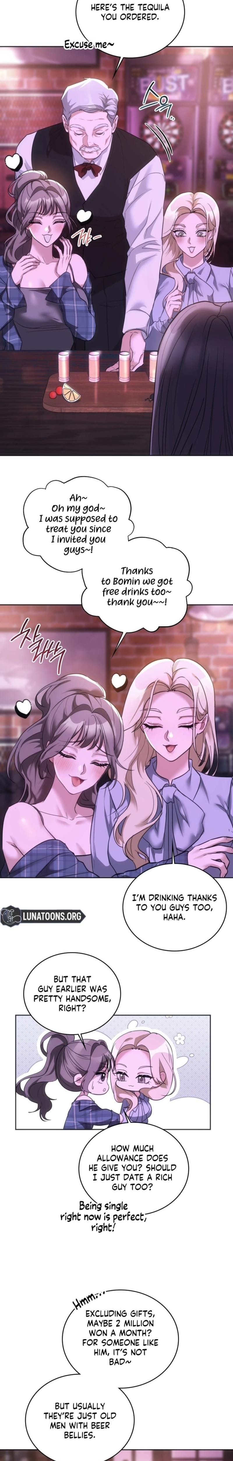 A Female College Student Who Provides Services Uncensored, chapter 18, page 9 of 21