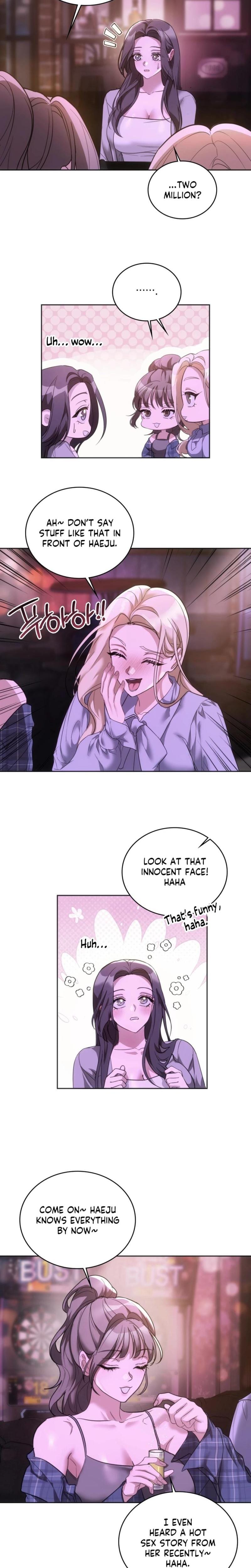 A Female College Student Who Provides Services Uncensored, chapter 18, page 10 of 21