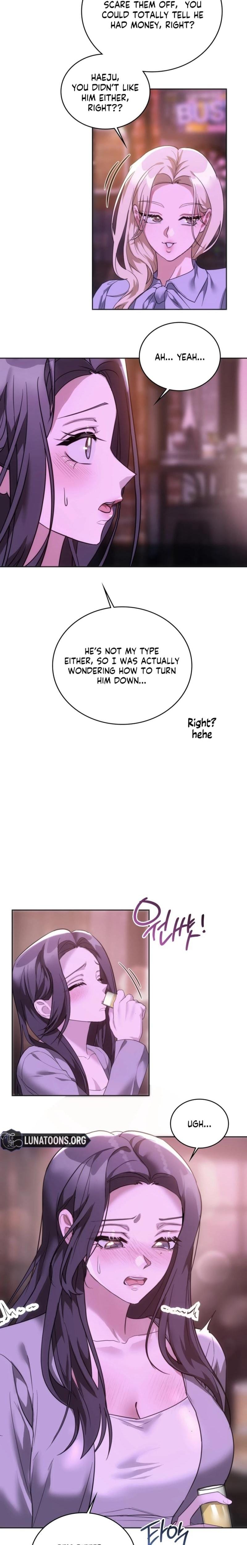A Female College Student Who Provides Services Uncensored, chapter 18, page 14 of 21