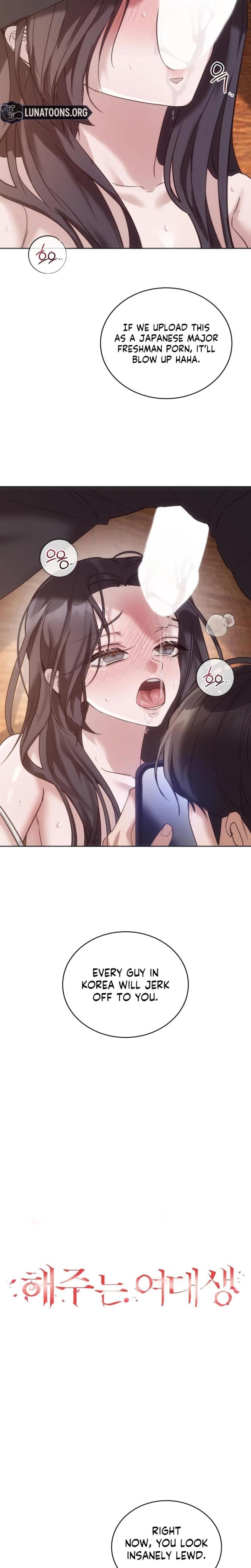 A Female College Student Who Provides Services Uncensored, chapter 20, page 8 of 22