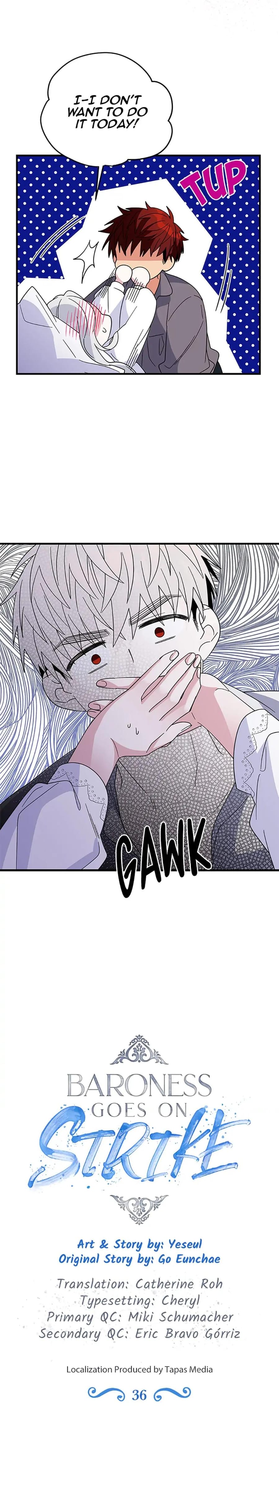 Baroness Goes on Strike Uncensored, chapter 36, page 11 of 28