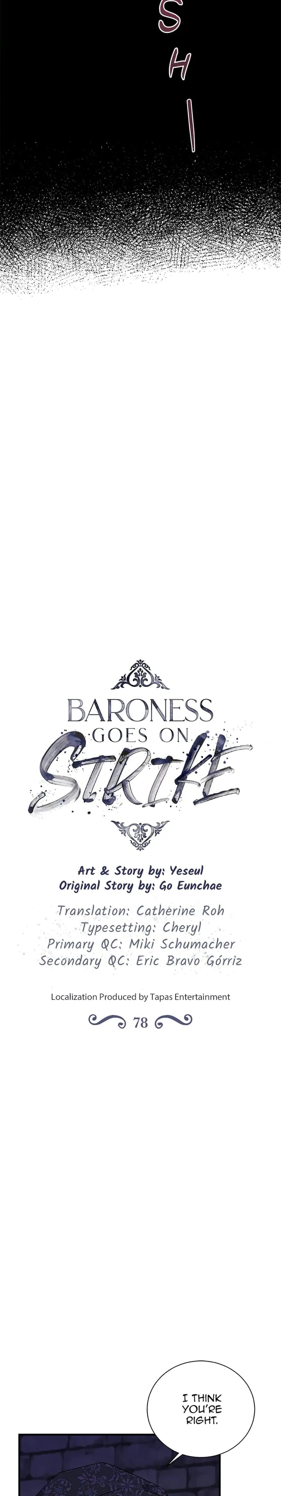 Baroness Goes on Strike Uncensored, chapter 78, page 9 of 30