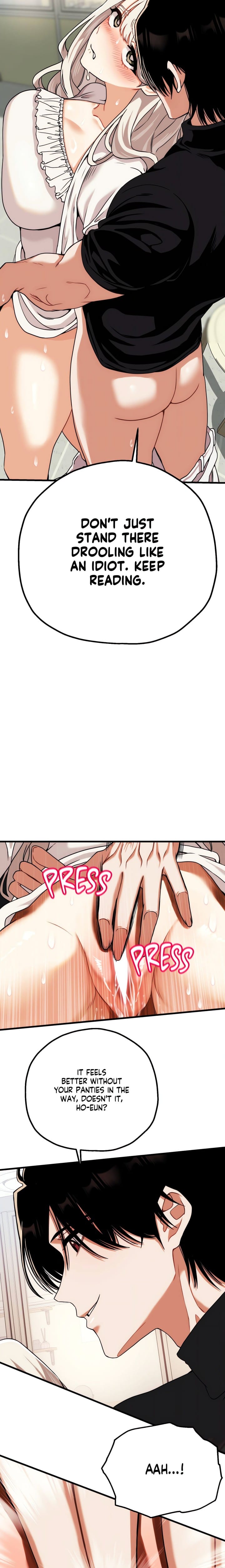 Cliterary Book Club Uncensored, chapter 3, page 18 of 21
