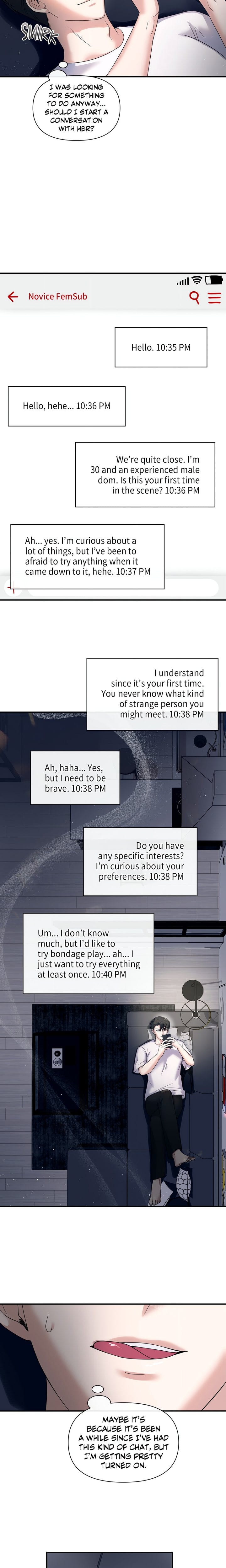 Domming My Boss Uncensored, chapter 1, page 8 of 19