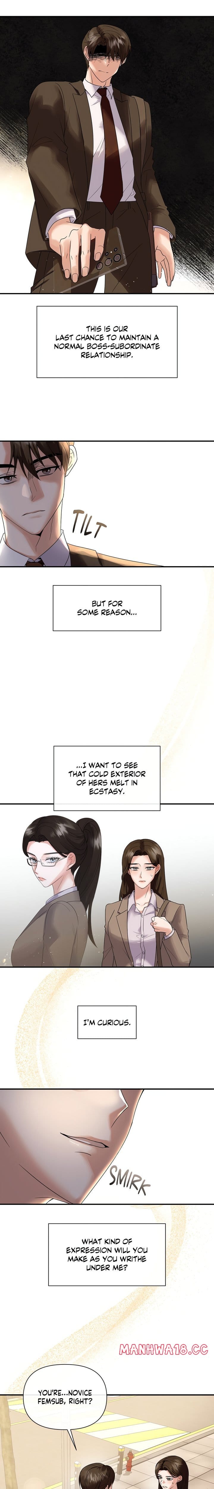 Domming My Boss Uncensored, chapter 1, page 18 of 19