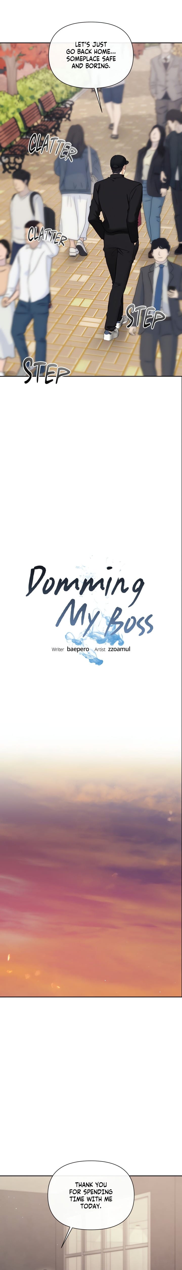 Domming My Boss Uncensored, chapter 45, page 6 of 25