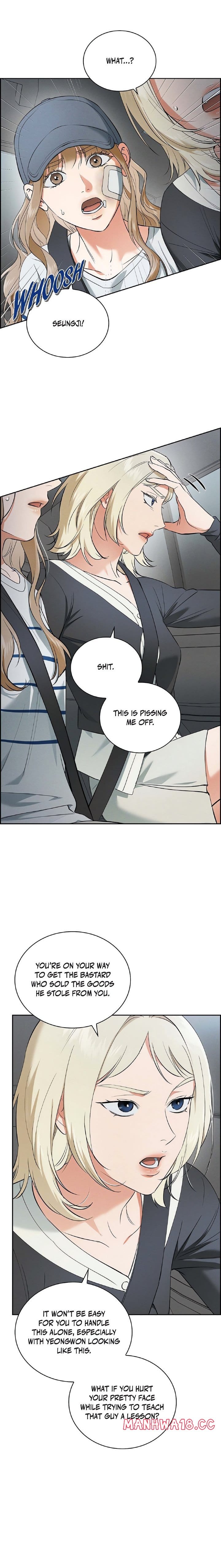 Falling (DOG) Uncensored, chapter 8, page 18 of 24