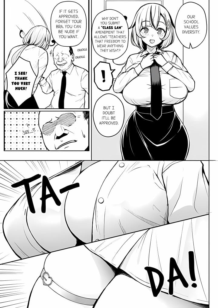 First Year Squid Class’s Nymphomaniac Teacher Uncensored, chapter 1, page 5 of 8