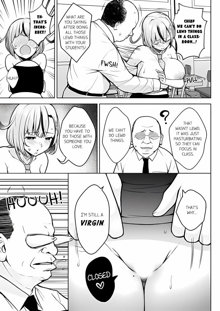 First Year Squid Class’s Nymphomaniac Teacher Uncensored, chapter 3, page 7 of 9
