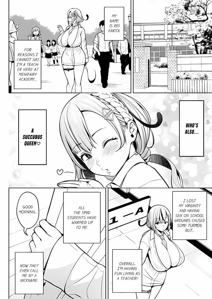 First Year Squid Class’s Nymphomaniac Teacher Uncensored, chapter 6, page 6 of 9