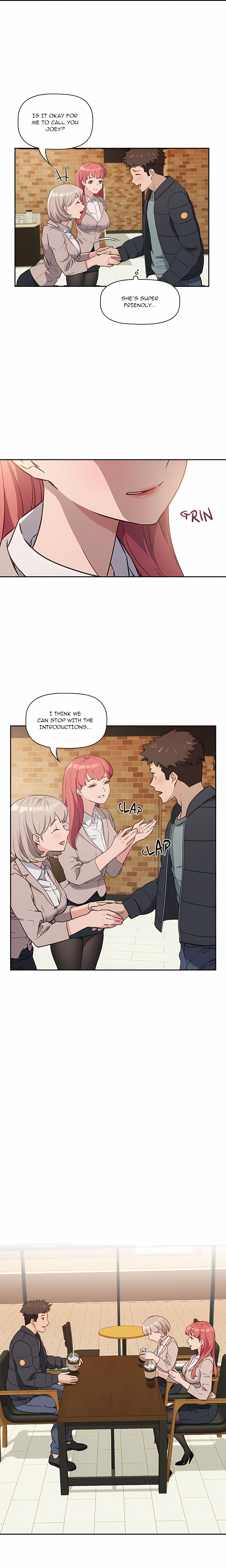 [MOTION] Four's a Crowd (Uncensored), chapter 1, page 12 of 38