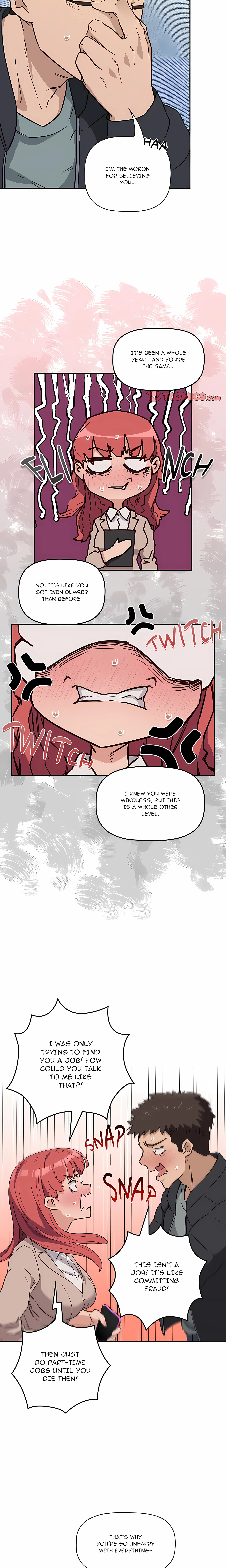 [MOTION] Four's a Crowd (Uncensored), chapter 1, page 19 of 38