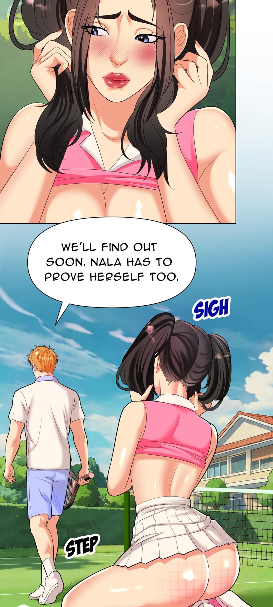 Huge Tennis (Uncensored), chapter 10, page 12 of 63