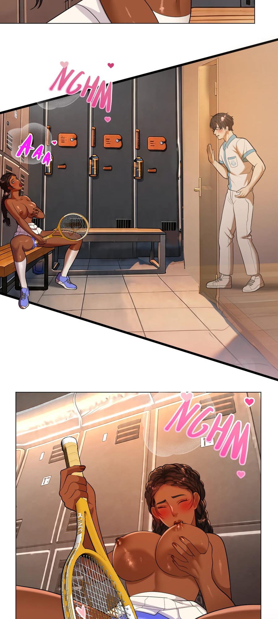 Huge Tennis (Uncensored), chapter 10, page 16 of 63