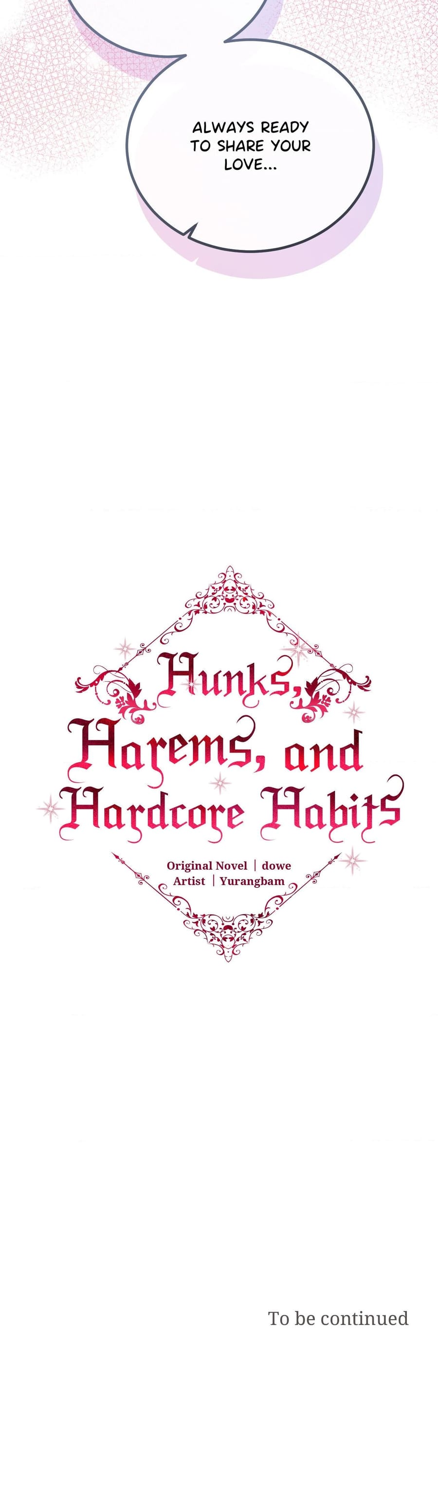 Hunks, Harems, and Hardcore Habits Uncensored, chapter 16, page 47 of 47