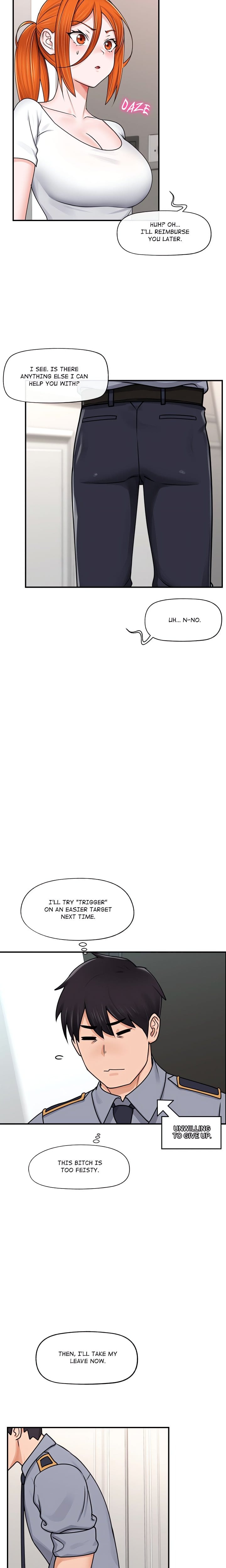 Hypnotist Security Guard (Uncensored), chapter 3, page 10 of 26