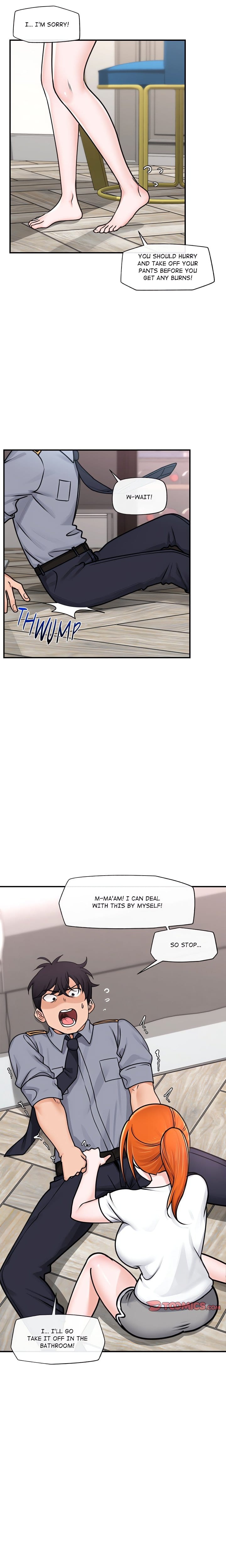 Hypnotist Security Guard (Uncensored), chapter 3, page 14 of 26