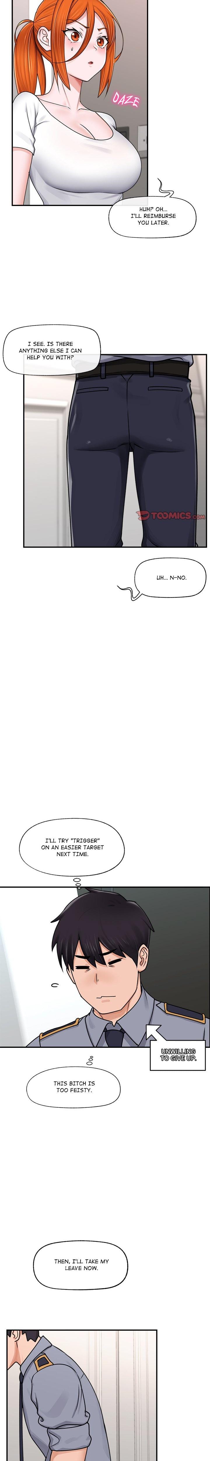 Hypnotist Security Guard Uncensored, chapter 3, page 10 of 26