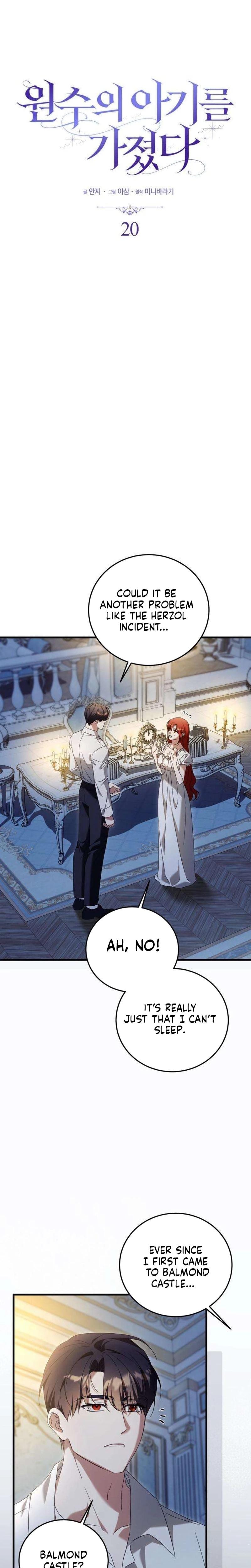 I Carried My Enemy's Child Uncensored, chapter 20, page 8 of 30