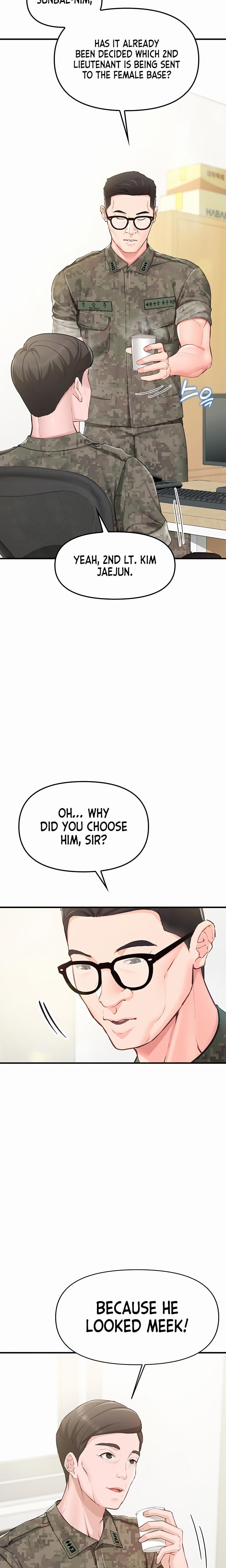 I'm the Only Man on the Military Base Uncensored, chapter 1, page 5 of 39