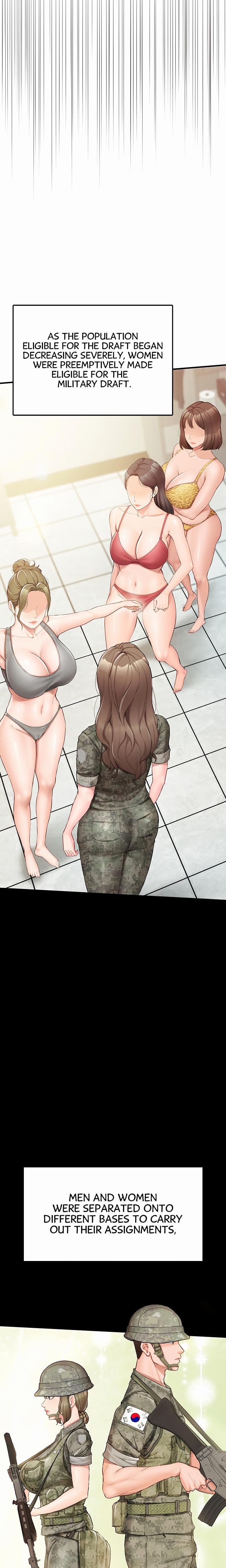 I'm the Only Man on the Military Base Uncensored, chapter 1, page 7 of 39
