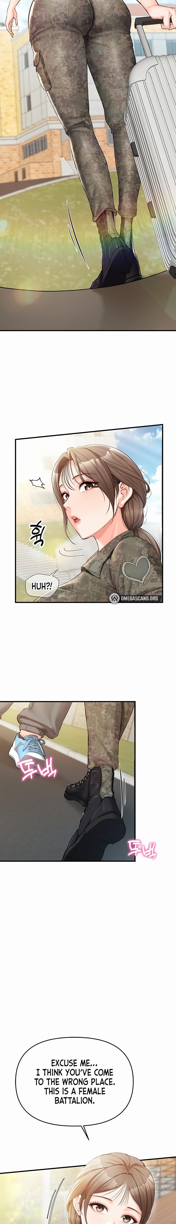 I'm the Only Man on the Military Base Uncensored, chapter 1, page 12 of 39