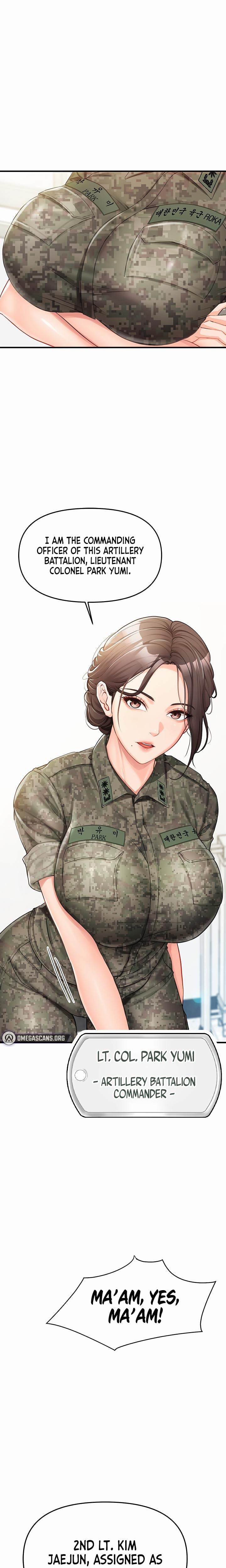 I'm the Only Man on the Military Base Uncensored, chapter 1, page 17 of 39